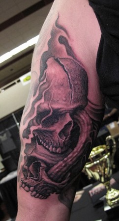 Tattoos - Bio skulls - 45670